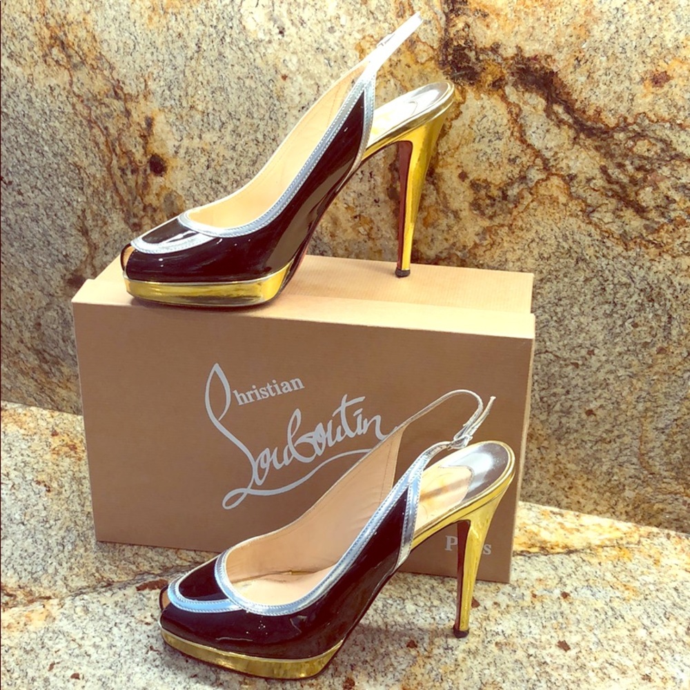 Christian Louboutin open toe sandal